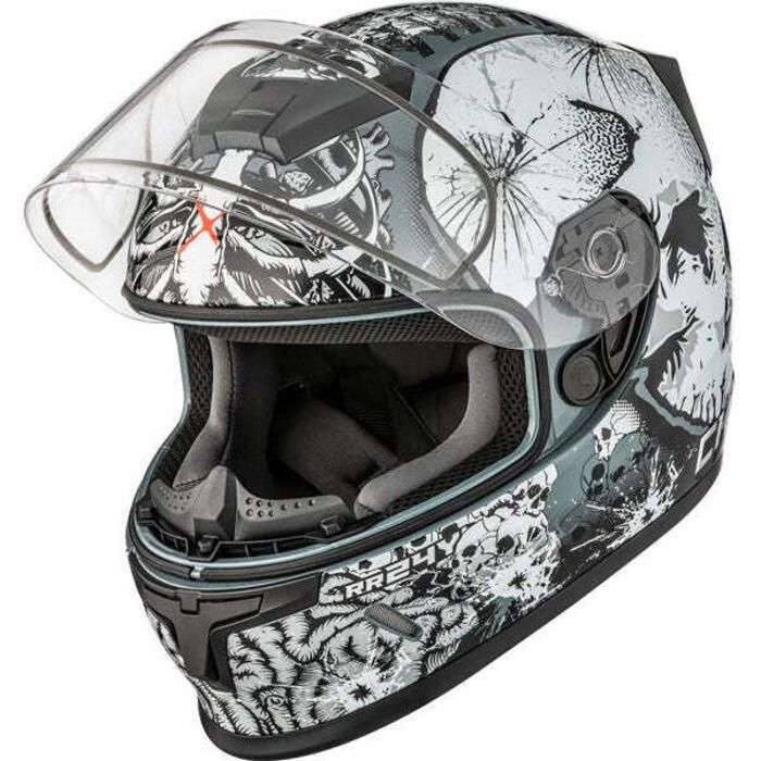 CKX Youth RR24Y Frak Double Lens Full Face Helmet